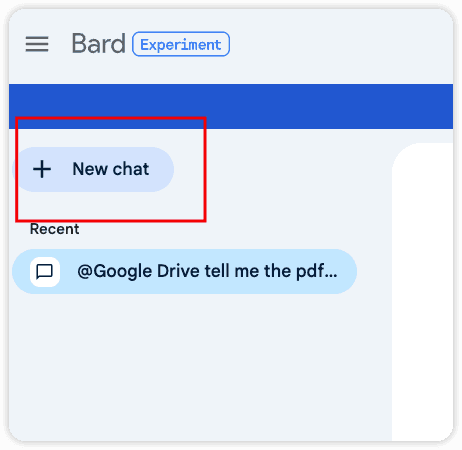 create a new chat